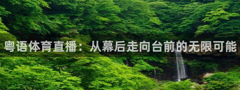 360度直播nba：粤语体育直播：从幕后走向台前的无限可能
