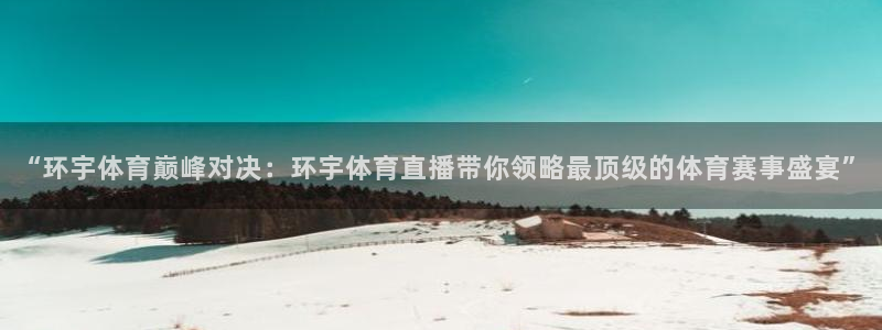 360直播吧雨燕：“环宇体育巅峰对决：环宇体育直播带你领略最顶级的体育赛事盛宴”