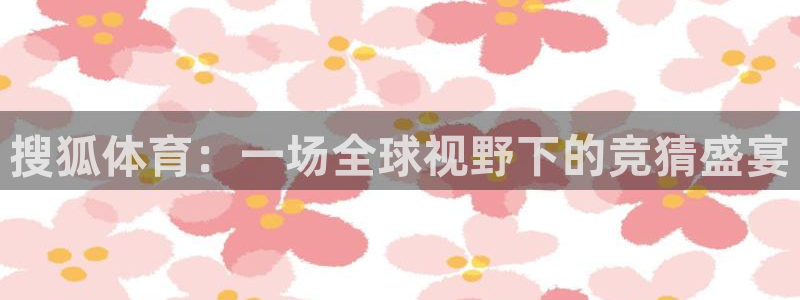 360足球直播雨燕直播：搜狐体育：一场全球视野下的竞猜盛宴